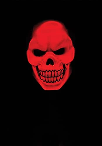 California Costumes Adult Red Skull Horror Halloween Mask 4 California Costumes Adult Red Skull Horror Halloween Mask - Image 2