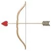 Cupid's Mini Bow And Arrow Set 1 Cupid's Mini Bow And Arrow Set -California Costume Collections Shop 21nAwSLQAfL