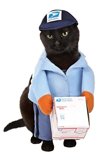 Dog Mail Carrier Costume USPS Medium 4 Dog Mail Carrier Costume USPS Medium - Image 2