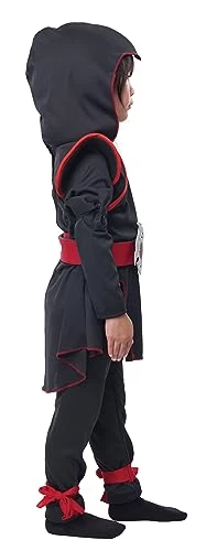 Girl's Lil' Ninja Girl Costume 5 Girl's Lil' Ninja Girl Costume - Image 3