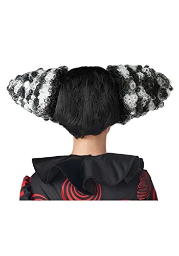 California Costumes Funhouse Clown Black And White Wig Standard 5 California Costumes Funhouse Clown Black And White Wig Standard - Image 3