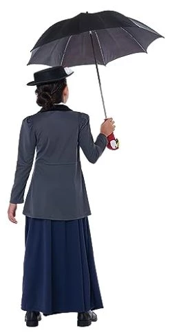 Girl's English Nanny Costume -California Costume Collections Shop 31IU2ioufnL