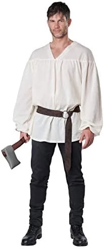 California Costumes Mens Renaissance Peasant Shirt/Adult 7 California Costumes Mens Renaissance Peasant Shirt/Adult - Image 5