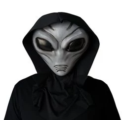 California Costumes Adult Light Up Grey Alien Mask Standard