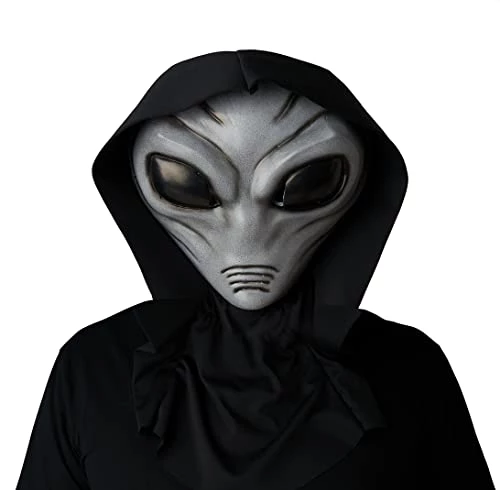 California Costumes Adult Light Up Grey Alien Mask Standard 3 California Costumes Adult Light Up Grey Alien Mask Standard