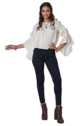 California Costumes Womens Renaissance Peasant Blouse/Adult 6 California Costumes Womens Renaissance Peasant Blouse/Adult - Image 4