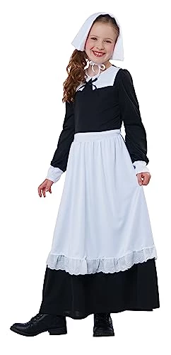 Pilgrim Girl Costume 4 Pilgrim Girl Costume - Image 2