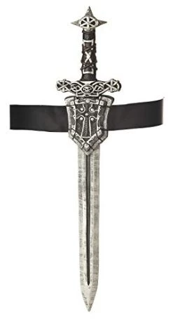 California Costumes Knight Sword With Crusader Sheath Costume Accessory