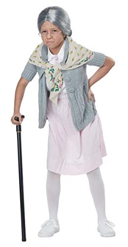 California Costumes Grandma Bubushka Child Costume Kit 4 California Costumes Grandma Bubushka Child Costume Kit - Image 2