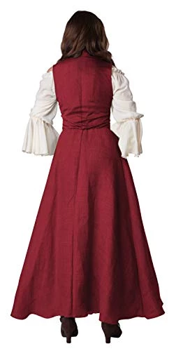 California Costumes Womens Medieval Overdress/Adult 4 California Costumes Womens Medieval Overdress/Adult - Image 2