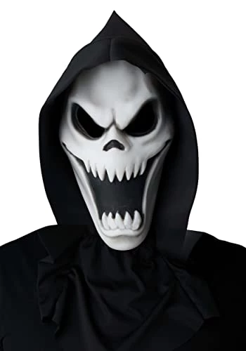 California Costumes Light Up White Spectre Mask - ST 3 California Costumes Light Up White Spectre Mask - ST