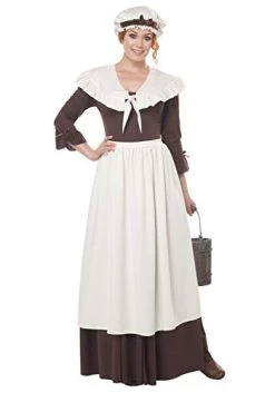 California Costumes Womens Colonial Village Woman Adult Costume