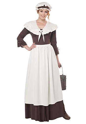 California Costumes Womens Colonial Village Woman Adult Costume 3 California Costumes Womens Colonial Village Woman Adult Costume