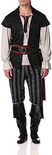 Mens Scallywag Pirate Costume 7 Mens Scallywag Pirate Costume - Image 5