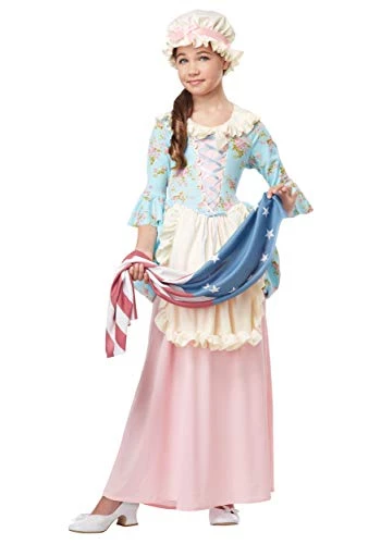 California Costumes, Colonial Lady/Betsy Ross, Girl's Costume 3 California Costumes, Colonial Lady/Betsy Ross, Girl's Costume