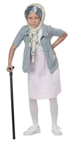 California Costumes Grandma Bubushka Child Costume Kit 8 California Costumes Grandma Bubushka Child Costume Kit -California Costume Collections Shop 31hq9zrI6aL