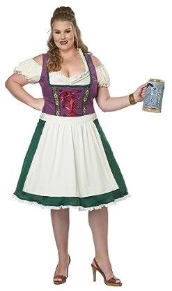 California Costumes Womens Bavarian Beer Maid Adult Costume