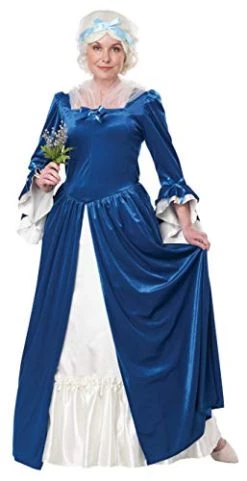 California Costumes Women's Standard Colonial Era Dress/Martha Washington/Adult 15 California Costumes Women's Standard Colonial Era Dress/Martha Washington/Adult -California Costume Collections Shop 411 O7uwiWL