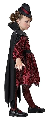 Posh Vampire Toddler Costume 4 Posh Vampire Toddler Costume - Image 2