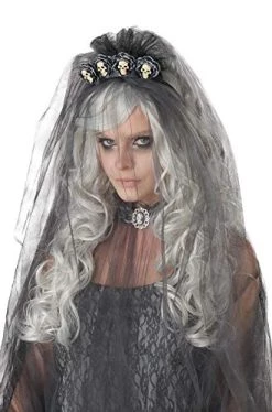 California Costumes Women's Dead Bride Wig, Gray, One Size -California Costume Collections Shop 412p3tq9qaL