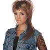 California Costumes Women's The Femullet Wig, Brown, One Size 1 California Costumes Women's The Femullet Wig, Brown, One Size -California Costume Collections Shop 412srwUJXGL
