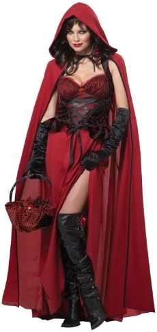 Dark Red Riding Hood Costume 7 Dark Red Riding Hood Costume - Image 5