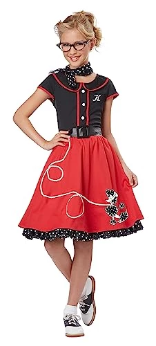 50's Sweetheart Costume For Kids