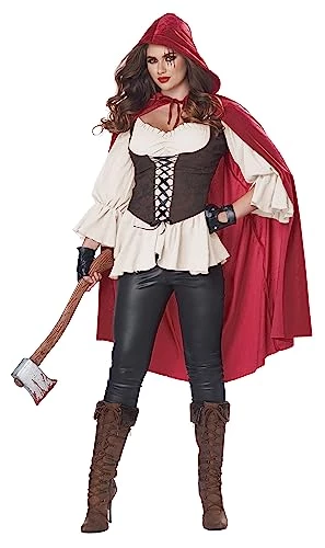 Women's Ain't Afraid Of No Wolf Costume 4 Women's Ain't Afraid Of No Wolf Costume - Image 2