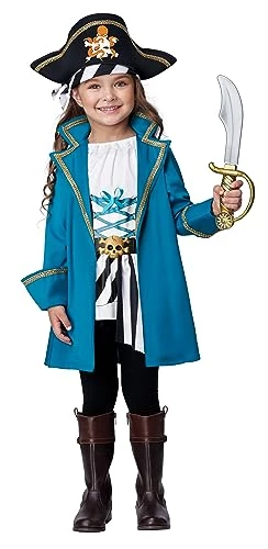 Girl's Petite Pirate Costume For Toddlers