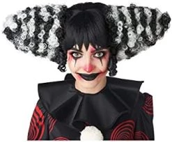 California Costumes Funhouse Clown Black And White Wig Standard 9 California Costumes Funhouse Clown Black And White Wig Standard -California Costume Collections Shop 415vm1Tf6nL. AC