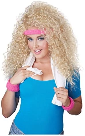 California Costumes Let's Get Physical Wig 4 California Costumes Let's Get Physical Wig - Image 2