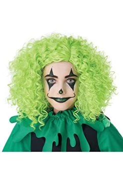 California Costumes Corkscrew Clown Green Curls Wig Standard