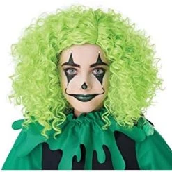 California Costumes Corkscrew Clown Green Curls Wig Standard -California Costume Collections Shop 417Xo89aQbL. AC