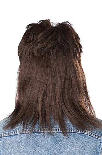 California Costumes The Lone Wolf Mullet Adult Wig, Standard 4 California Costumes The Lone Wolf Mullet Adult Wig, Standard - Image 2