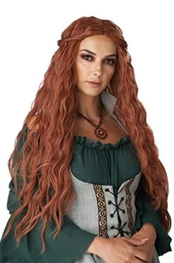 California Costumes None Women's Long Wavy Wig, Auburn, Standard -California Costume Collections Shop 418VGyKO5hL 1