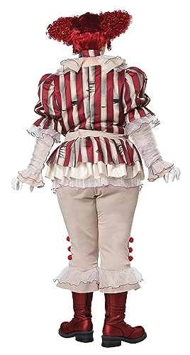 Plus Size Sadistic Clown Costume For Women 5 Plus Size Sadistic Clown Costume For Women - Image 3
