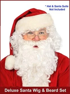 Costume Adventure Deluxe Santa Beard And Wig Set Santa Claus Beard And Wig Santa Clause Beard Set Deluxe Santa Clause Beard And Wig Set 9 Costume Adventure Deluxe Santa Beard And Wig Set Santa Claus Beard And Wig Santa Clause Beard Set Deluxe Santa Clause Beard And Wig Set -California Costume Collections Shop 419hnjzKBxL
