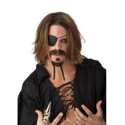 California Costumes The Rogue Moustache Goatee Patch -California Costume Collections Shop 41C8MptAUaL