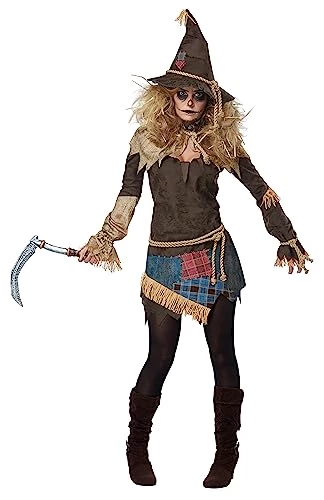 Creepy Scarecrow Womens Costume 3 Creepy Scarecrow Womens Costume