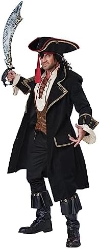 Adult Deluxe Pirate Captain Costume 4 Adult Deluxe Pirate Captain Costume - Image 3