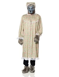California Costumes Men's Wolf Granny Costume