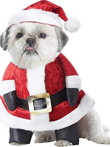 Santa Pup Dog Costume X-Small 7 Santa Pup Dog Costume X-Small - Image 5