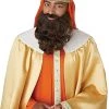 California Costumes Wise Man Brown Wig And Beard Standard -California Costume Collections Shop 41EzfdPo4nL