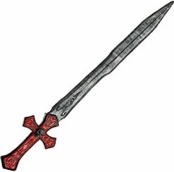 California Costumes Women's Crusader Sword, Red/Silver, One Size -California Costume Collections Shop 41F7YU0GifL. AC
