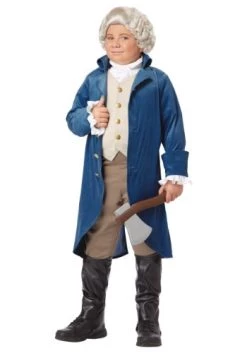 Girls Colonial Lady Costume