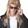 80s Brown Rock Mullet Wig -California Costume Collections Shop 41IJ0aB6kyL