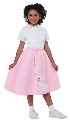 Kids Pink Poodle Skirt Costume -California Costume Collections Shop 41JYYdkzVL