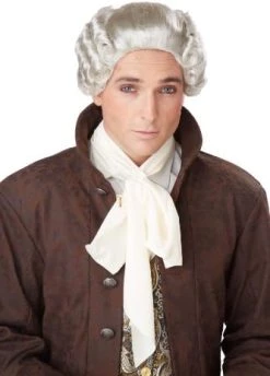 California Costumes Men's 18Th Century Peruke Wig -California Costume Collections Shop 41JzAxrzm6L. AC