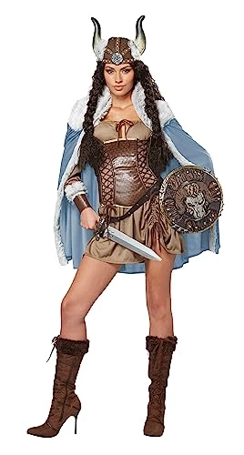 Women's Viking Vixen Costume 3 Women's Viking Vixen Costume