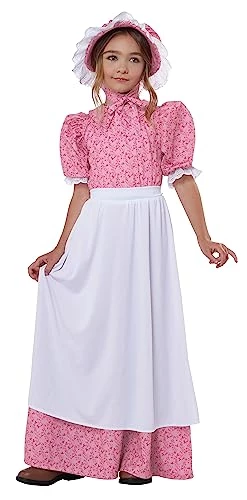 Girl's Early American Girl Costume 4 Girl's Early American Girl Costume - Image 2
